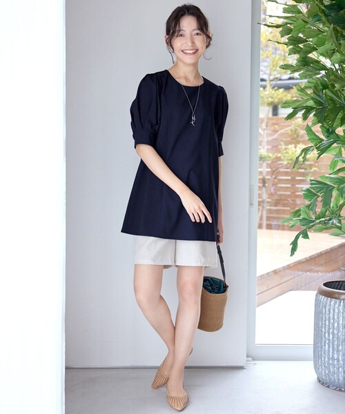 Tiaclasse tシャツ 「小倉優子さん着用」 パフスリーブ