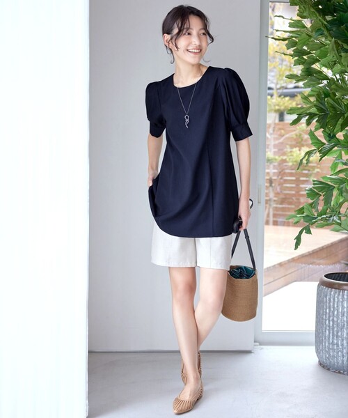 Tiaclasse tシャツ 「小倉優子さん着用」 パフスリーブ