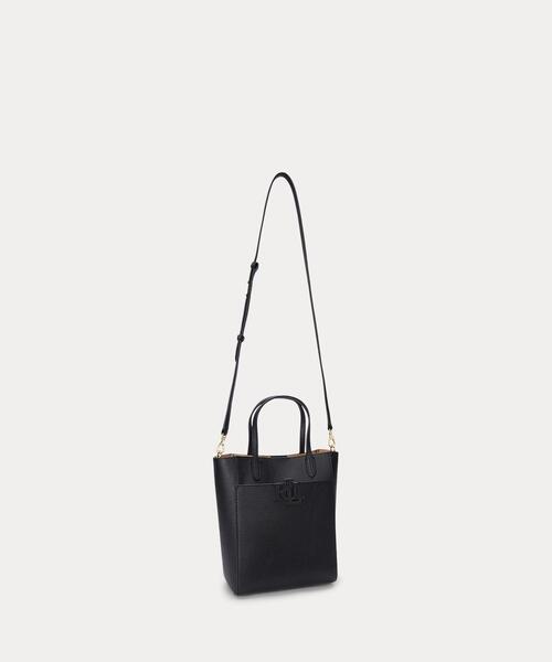LAUREN RALPH ショルダーバッグ バッグ ペブルド レザー