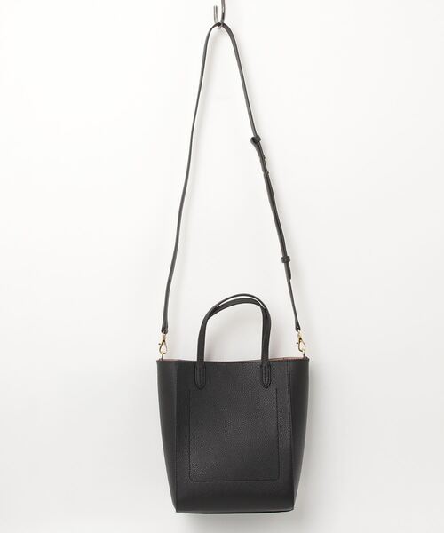 LAUREN RALPH ショルダーバッグ バッグ ペブルド レザー