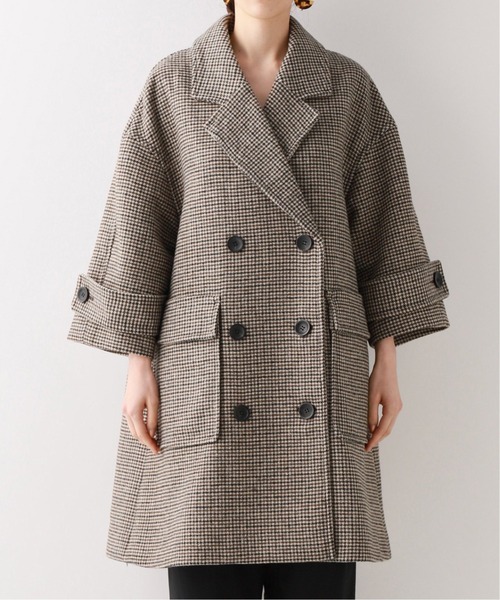 SLOBE citron.（スローブシトロン） チェスターコート 38 ブラウン