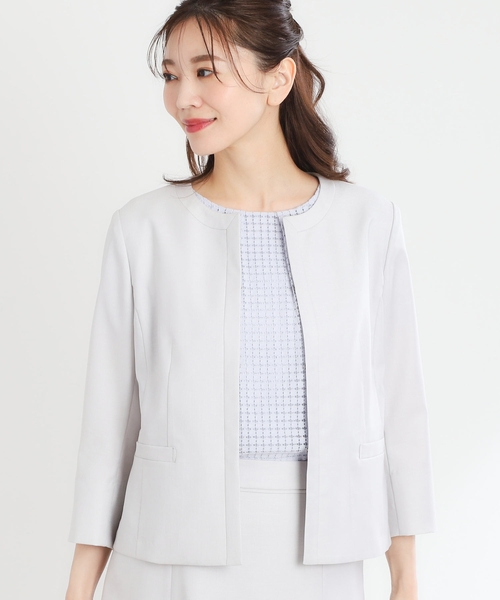 Reflect　ノーカラージャケット Reflect ジャケット ノーカラージャケット 「夏SALE／UVカット