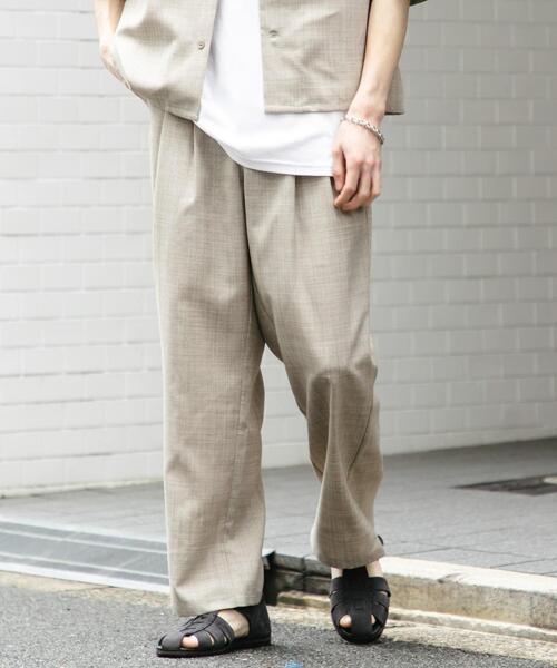 SENSE OF PLACE by URBAN RESEARCH パンツ 「セットアップ対応」「接触