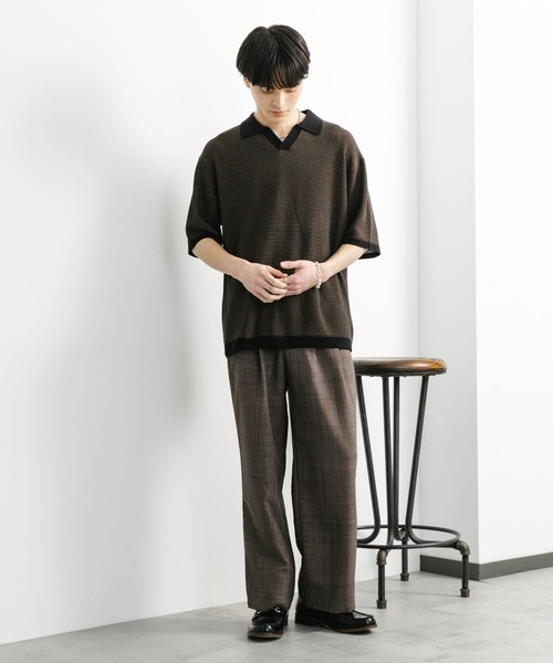 北欧暮らしの道具店 リネン セットアップ リラックスウェア ブラック SENSE OF PLACE by URBAN RESEARCH パンツ 「セットアップ対応