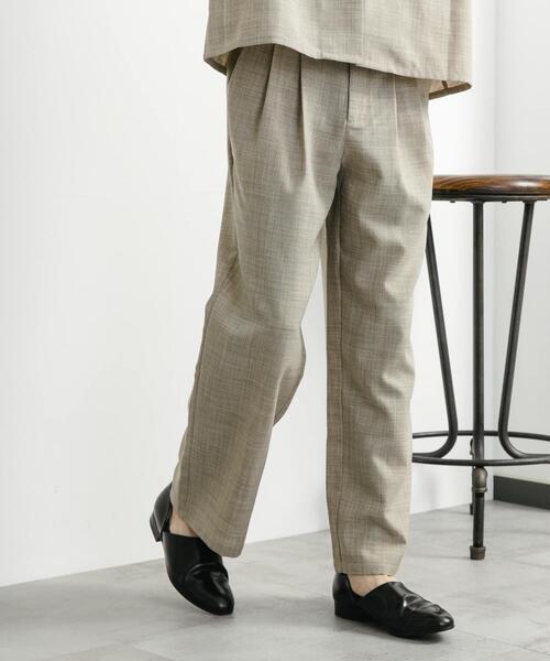 BALANCE STREETWEAR リネンパンツ シャツ セットアップ SENSE OF PLACE by URBAN RESEARCH パンツ 「セットアップ対応」「接触