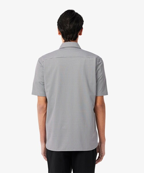 LACOSTE（ラコステ） シャツ 半袖 消臭 速乾 UVカット マイクロ