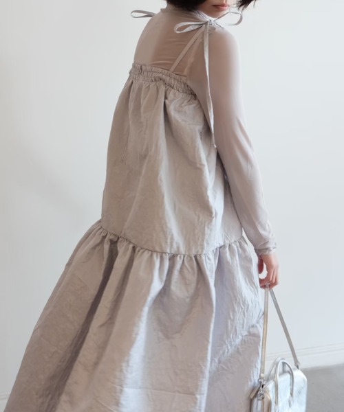 HONEY MI HONEY（ハニーミーハニー） ワンピース two-way jacquard