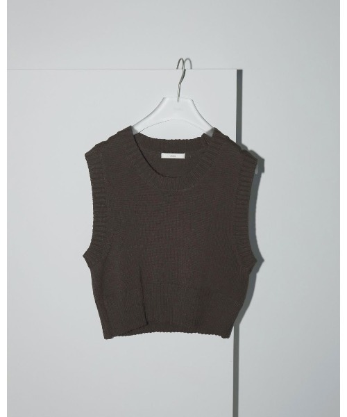 trust_2様★アンヌーク Mix Knit Vest trust_2様☆アンヌーク Mix Knit Vest - メルカリ