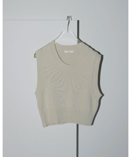 ベスト ジレ anuke Mix Knit Vest 62510513 レディース anuke ベスト ジレ Mix Knit Vest 62510513 レディース