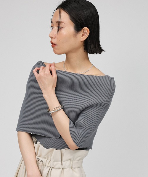 BABYLONＥ　新品　カットソー　ライン綺麗 BABYLONE（バビロン）Tシャツ・カットソー ピンク サイズ:38(M位