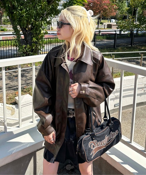 「sedacle girl」 ブルゾン FREE ブラウン系その他 レディース_画像6