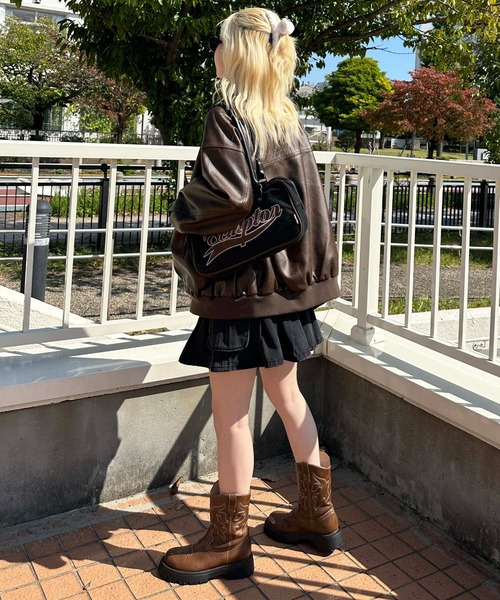 「sedacle girl」 ブルゾン FREE ブラウン系その他 レディース_画像8