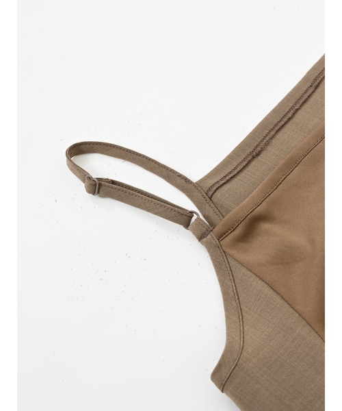 ワンピース リネンライクアシメジレワンピース 「低身長・小柄女性」 | ブランド登録なし | 13