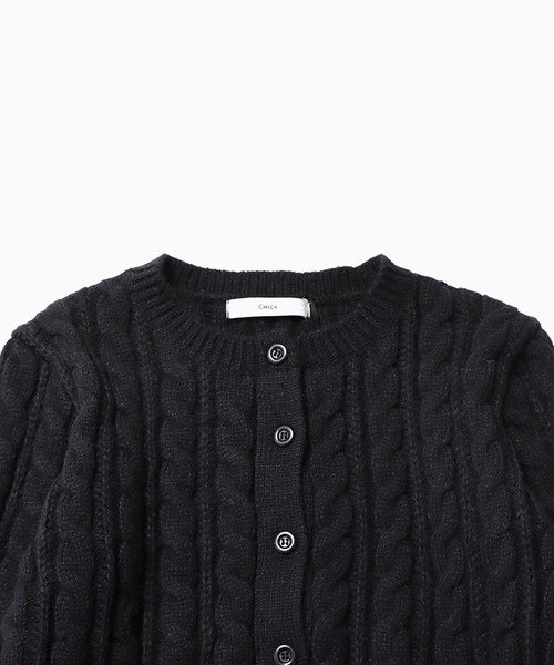 「ROOPTOKYO」 ニットカーディガン FREE ベージュ レディース_画像5