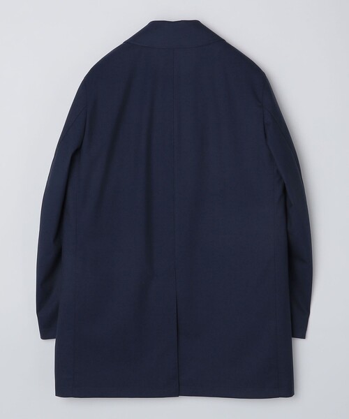 「SHIPS Colors」 ステンカラーコート LARGE ブラック メンズ_画像6