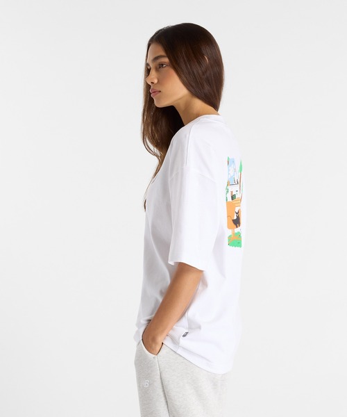 tシャツ New Balance X Drake Cereal ルームショートスリーブTシャツ レディース New Balance tシャツ X Drake Cereal ルームショートスリーブT
