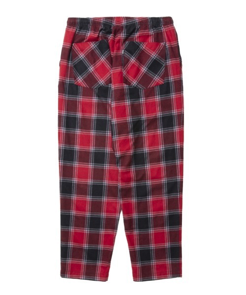 スタイライズ（STYLISE）/【ROTTWEILER】R9 NEL CHECK PANTS / レッド [RW25S0312] STYLISE パンツ 「ROTTWEILER / ロットワイラー」R9 NEL CHECK PANTS