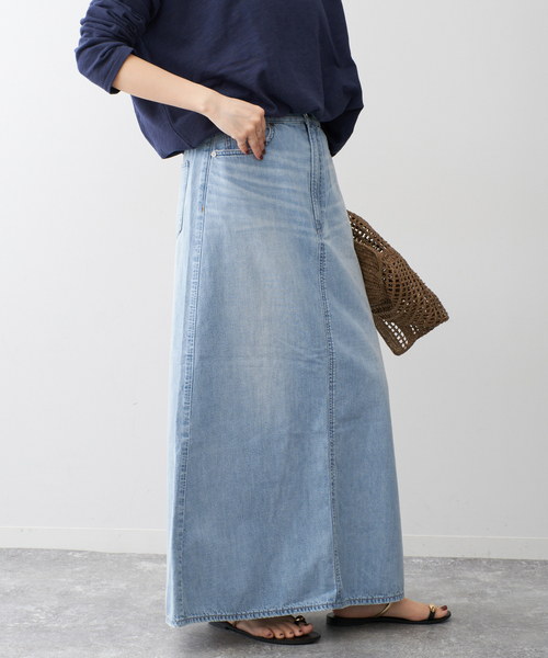 Spick＆Span デニムスカート 「WEB限定追加」upper hights