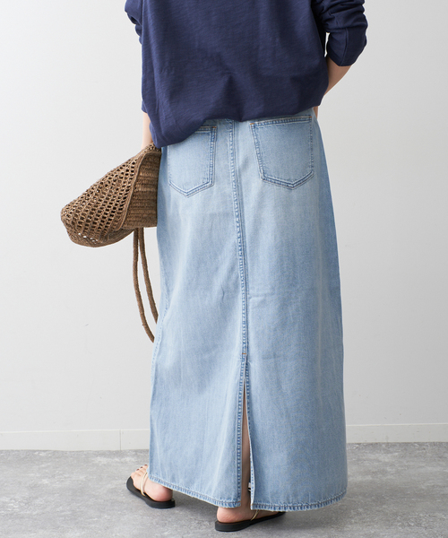 シー(各2枚ずつです。) Spick&Span デニムスカート 「WEB限定追加」upper hights
