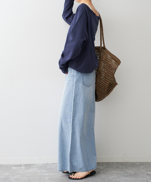 Spick＆Span デニムスカート 「WEB限定追加」upper hights