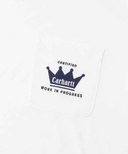 Carhartt WIP tシャツ carhartt SHORT-SLEEVE CROWN POCKET T