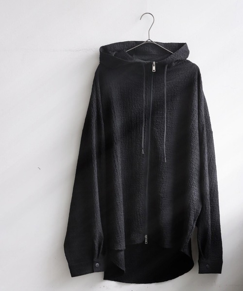 antiqua パーカー Wジップジャガードフーディー レディース