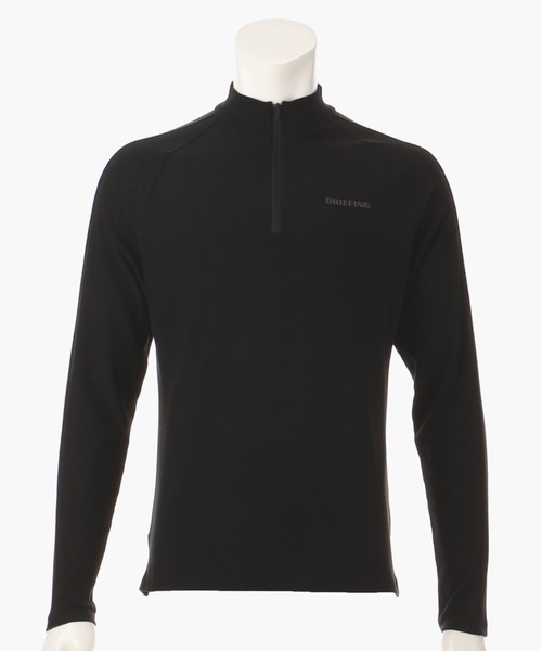 美品　BRIEFING ブラック 長袖シャツ M BRIEFING（ブリーフィング） 長袖Tシャツ M ブラック メンズ