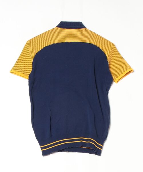 Christian Dior ネイビー ニット 半袖 Christian Dior ネイビー 半袖ニット