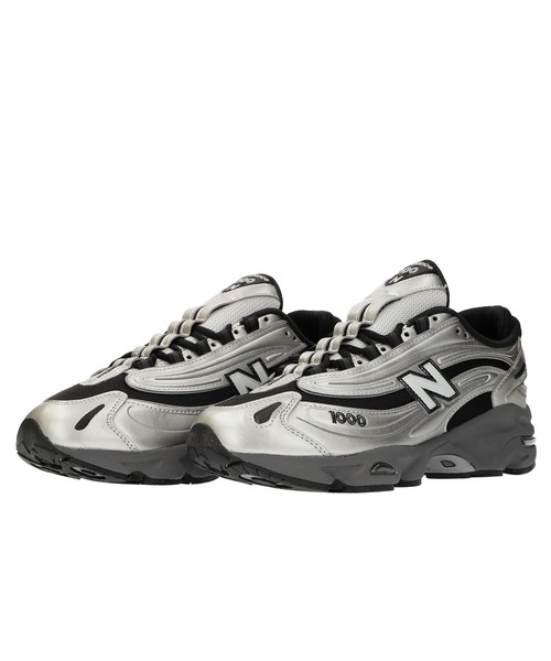 靴 New Balance M1000EGR New Balance Men's M1000EGR Black/Silver Metallic – West NYC