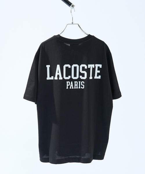 LACOSTE（ラコステ） tシャツ 「LACOSTE / ラコステ」バックプリント