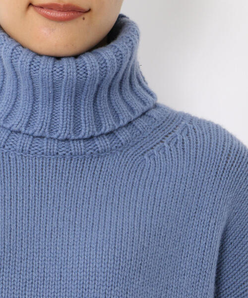 新品未使　ギャルリヴィータートルネックセーター S GALERIE VIE（ギャルリー ヴィー） タートルネックニット S ベージュ