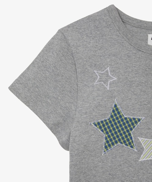 AEAE★韓国★人気★CHECK STAR TEE 星 半袖 Tシャツ aeae check star tee スター tシャツ - メルカリ