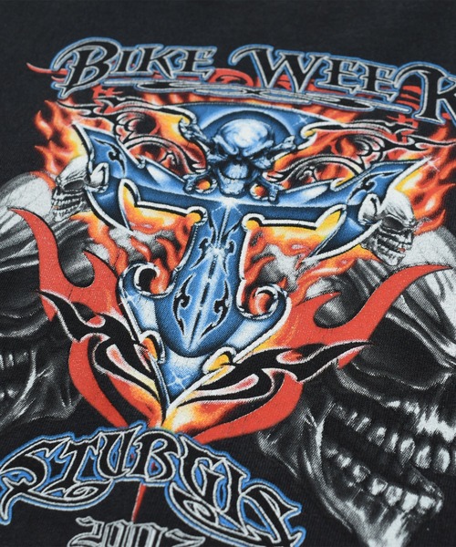 VINTAGE tシャツ 「USED」Y2K DELTA “BIKE WEEK” バイク Tシャツ