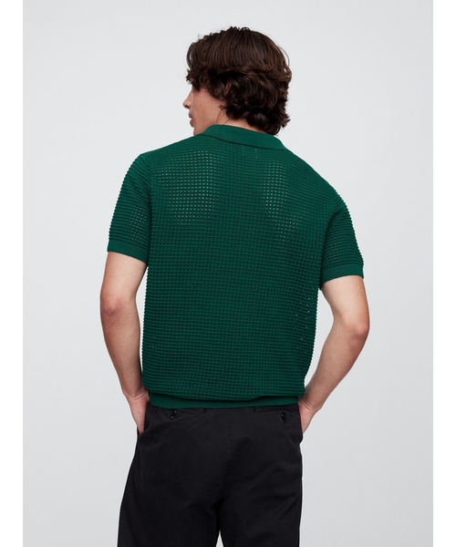 【さらに値下げ中】GAP × Malbon クロップド ポロセーター Gap × Malbon クロップド ポロセーター（ポロシャツ）｜GAP