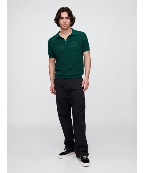 【さらに値下げ中】GAP × Malbon クロップド ポロセーター Gap × Malbon クロップド ポロセーター（ポロシャツ）｜GAP