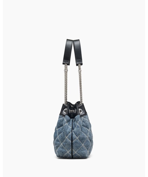 MARC JACOBS ショルダーバッグ バッグ QUILTED DENIM CHAIN SACK