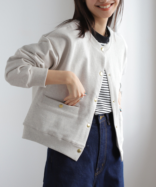 「journal standard L'essage」 カーディガン - グレー レディース