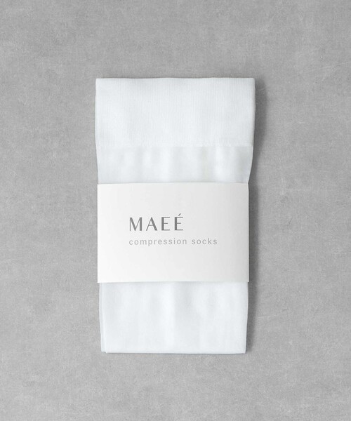 靴下 「MAEE」コンプレッション ソックス（シアー）/ 着圧ソックス / 靴下 レディース | green label relaxing | 01