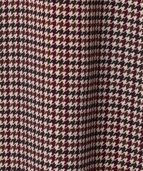 ワンピース デシンハウンドトゥースプリント : ZOZOTOWN Yahoo!店