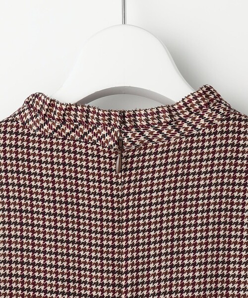 ワンピース デシンハウンドトゥースプリント : ZOZOTOWN Yahoo!店