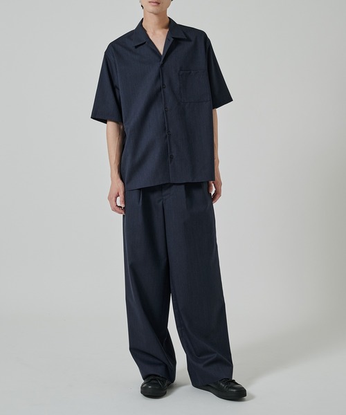 【未使用】MARKAWARE マーカウェア ウール スラックス チェック 2 markaware スラックス 「MARKAWARE/マーカウェア」別注