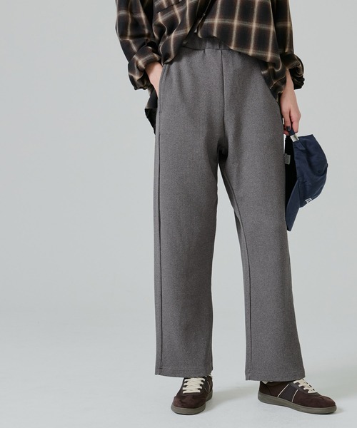 coca（コカ） パンツ エンボスカーブパンツ レディース : ZOZOTOWN