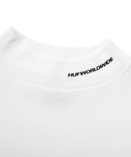 「HUF」 長袖Tシャツ LARGE ホワイト メンズ