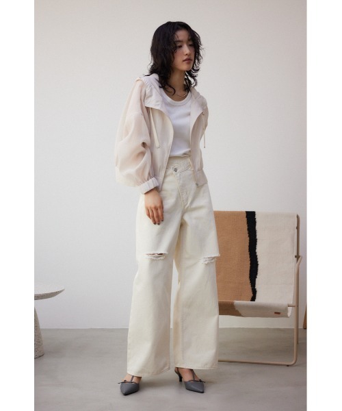 AZUL BY MOUSSY（アズールバイマウジー） ブルゾン アウター シアー