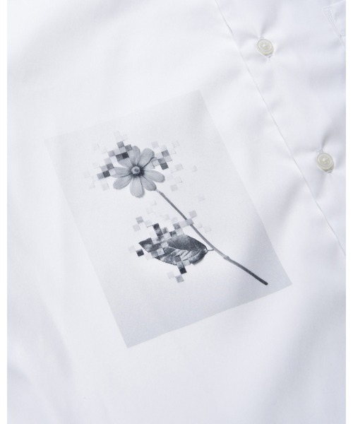 uniform experiment シャツ YUNI YOSHIDA: FLOWER SHIRT メンズ