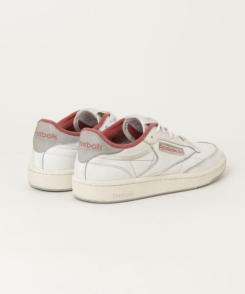 「Reebok」 ローカットスニーカー 24.5cm ホワイト レディース