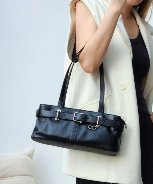 Tomieco（トミエコ） ショルダーバッグ バッグ LEATHER 羊革スクエア