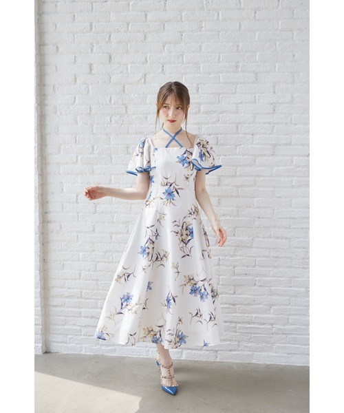 tocco closet（トッコ クローゼット） ワンピース リリープリント