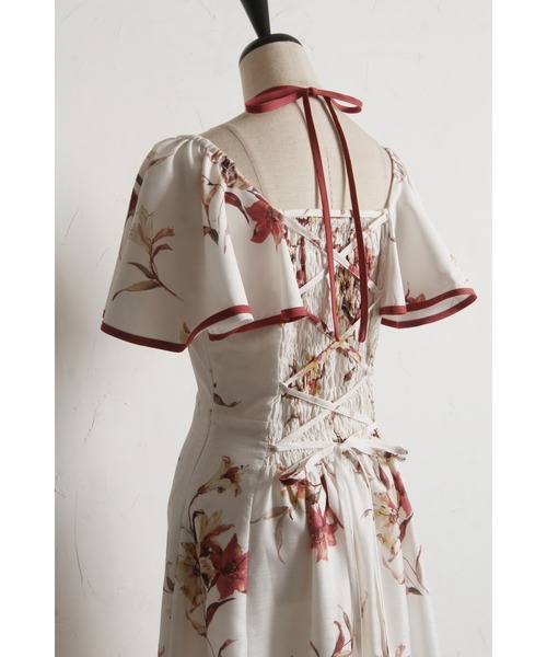 tocco closet（トッコ クローゼット） ワンピース リリープリント