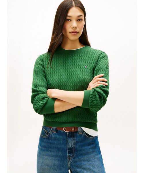 TOMMY HILFIGER（トミー・ヒルフィガー） ニット セーター コットン